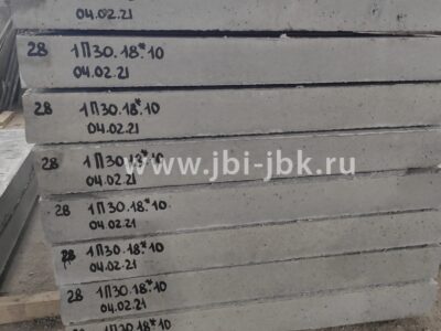 Дорожные плиты 1П30.18-10 с рифлением