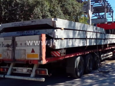 Отгрузка негабаритных ребристых плит 3ПГ
